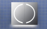 Bathroom Mirror LED Vanity Cabinet - 2 Door RD - BEATITUDE