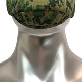 Reusable Adult Mask [ Army ] with filter pocket - Obbo.SG