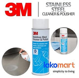 3M Stainless Steel Cleaner and Polisher 18OZ    Ideal for Most Surfaces - Obbo.SG