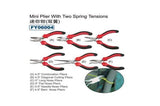 5 pcs Mini Plier with Spring Set ABCDH