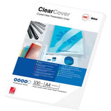 Ibico Clear Binding Covers A4 0.20mm