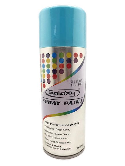 Galaxy Spray Paint GSP 37 Blue - Obbo.SG