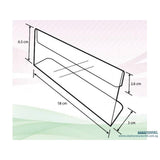 Acrylic L Shape Display 18cm A-LL-03