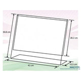 Acrylic L Shape Display A3 AA-LL-A3