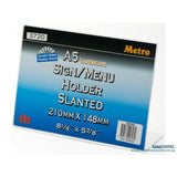 Metro L Shape Slanted Sign Menu Holder A5 Landscape 3720