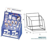 STZ 2 Tier Acrylic Leaflet Holder A4 50831 - Obbo.SG