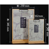 Wooden Menu Holder with Clip A4 - Obbo.SG