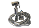 Bidet brass spray head with stainless steel hose