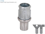 BULLET FOOT ALLOY ROUND 1-1/2