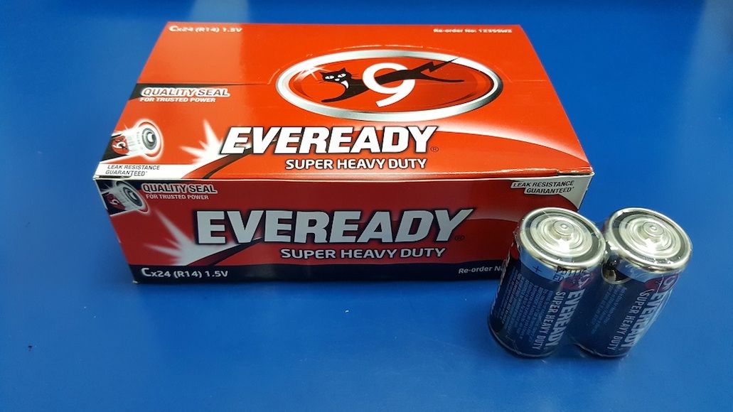Eveready C size Super Heavy Duty Batteries - Obbo.SG