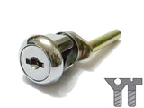 DRAWER TURN LOCK ROUND HEAD (FOR METAL CUPBOARD)