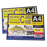 Kejea Magnetic Hard Card Case A4 T-697 - Obbo.SG