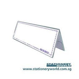 STZ Acrylic Both Card Stand 90 x 60mm 50994 - Obbo.SG