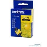 Brother Colour Ink Cartridge Yellow LC47-Y - Obbo.SG