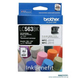 Bother Black Ink Cartridge LC563-BK
