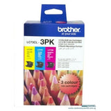 Brother Colour Ink Cartridge Pack of 3 LC73CL-3PK (LC73-C/LC73-M/LC73-Y) - Obbo.SG