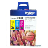 Brother Colour Ink Cartridge Pack of 3 LC73CL-3PK (LC73-C/LC73-M/LC73-Y)