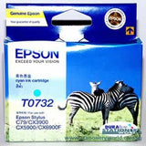 Epson Cyan Ink Cartridge T0732 - Obbo.SG