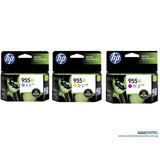 HP 955XL Colour Ink Cartridge (L0S63AA/L0S66AA/L0S69AA)