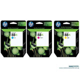 HP 88XL Colour Ink Cartridge (C9391A/C9392A/C9393A) - Obbo.SG