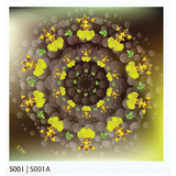 Scarf - Dancing Flower (55x55) - Obbo.SG
