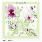 Scarf - Orchids (55x55) - Obbo.SG