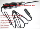 Automotive DC Circuit Tester + Buzzer 6/12/24 Volt