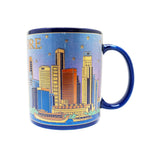 Ceramic Blue 10oz Mug - Merlion/MRT