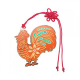 Zodiac Colour Metal Bookmark - Chicken - Obbo.SG