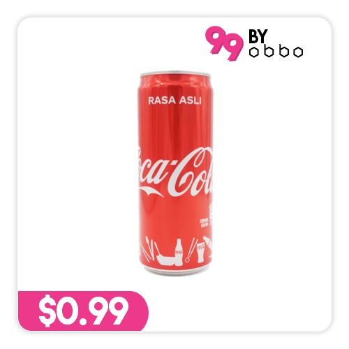 Coca Cola Classic Can - 320ml - Obbo.SG
