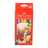 Faber-Castell Classic 12 Long Colour Pencils PL115852 - Obbo.SG