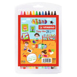 STABILO Wax Crayons 24 Colours 2824