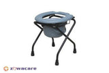 ZOWA ZW 697 - STEEL COMMODE CHAIR WITH BUCKET
