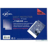 Excel 11 Hole Sheet Protectors 1160-A4 - Obbo.SG