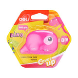 Deli Correction Tape 5mm x 8M EH21001 - Obbo.SG