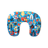 Inflatable Neck Pillow - Woodland Fantasy