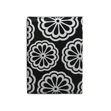 Passport Holder Cool Blk White Flower - Obbo.SG
