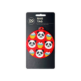 Funky & Playful Bag Tag Panda Pud