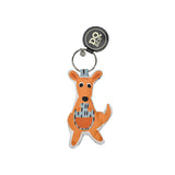 Plush Keyring Dressed up Kangaroo - Obbo.SG