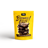 Dan's Bites Brownie Crisp Dark Chocolate w Mixed Nuts (Carton of 80g x 20packs) - Obbo.SG