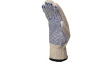DELTAPLUS TP16909 POLYESTER COTTON KNITTED GLOVES PVC DOTS ON PALM SIZE 9 - Obbo.SG
