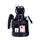 Deli Rotary Desk Organizer 5 Compartments E38250A - Obbo.SG