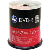 HP DVD-R 4.74GB DMA00084 100 Pcs Per Spindle - Obbo.SG
