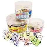 Suremark Smiley Face Binder Clips 32mm