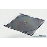 CD Slim Black Tray Jewel Case 5mm