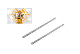 Tolsen Tools, SDS plus Hammer Drill Bits 6*110mm 2pcs pkt - Obbo.SG