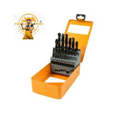 Tolsen Tools by EgHardware, 25 pcs HSS Twist Drill Bits Set