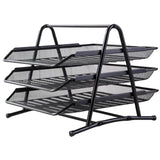 Deli 3 Tier Mesh Document Tray E9181