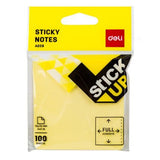 Deli Full Adhesive Sticky Note 76 x 76mm EA02852 - Obbo.SG