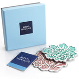 Royal Selangor Hand Finished Peony Coaster (Pair) Gift - Obbo.SG